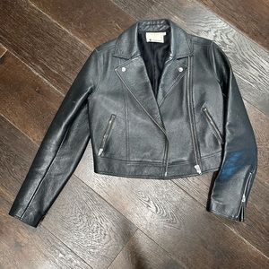 T alexander wang /leather jacket / size 6